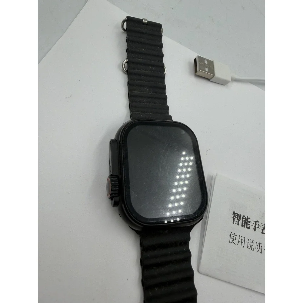 UNISEX GENERIC APPLE SMART WATCH ULTRA STYLE Tracks Heart rate, Sleep, Bluetooth